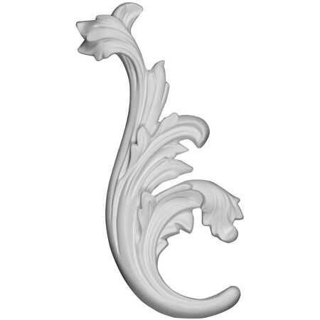 Ekena Millwork 8 1/4"W x 3 1/2"H x 1"P Dylan Onlay, Left ONL08X03X01DY-L
